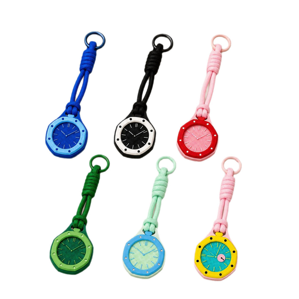 Black Lanyard Strap For Royal Oak Parody Pocket Watch Pendant, Replacement Neck Rope Only, No Watch Included