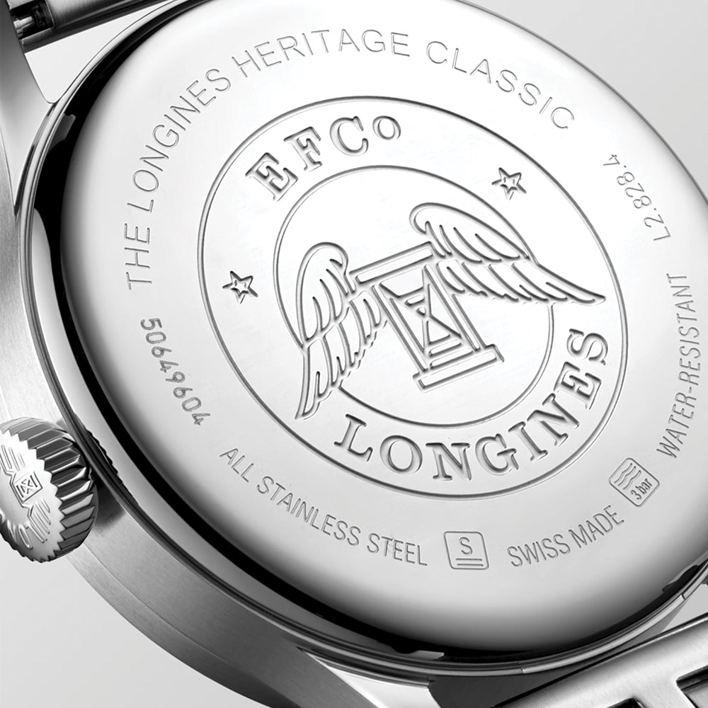 Heritage Classic Sector Dial 38.5mm - Black on Bracelet