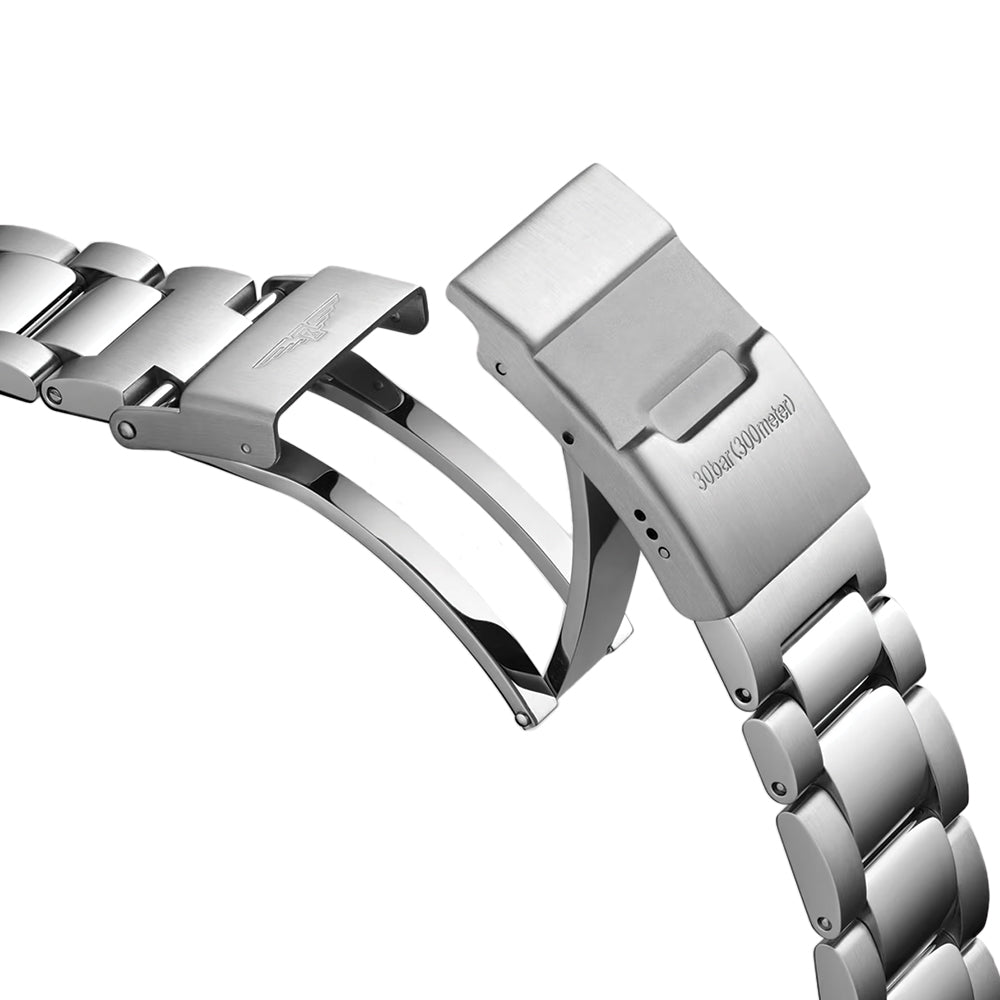 HydroConquest 41mm - Black on Bracelet